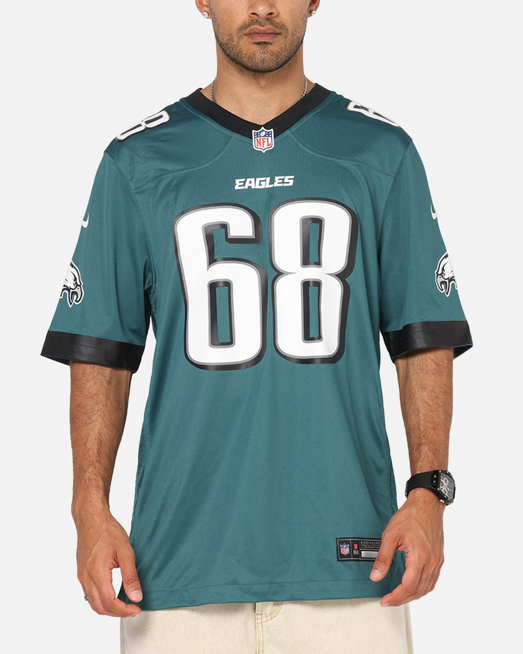 Top Seller Nike Philadelphia Eagles Jordan Mailata #68 Home Game NFL Jersey Teal