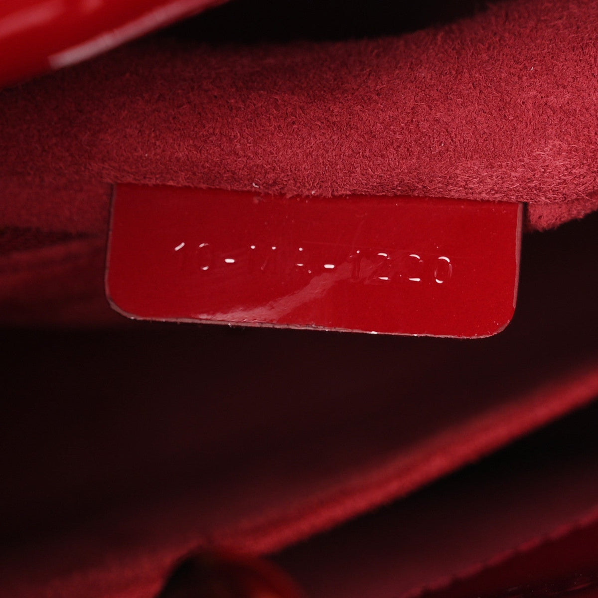 Patent Cannage Small Lady Dior Cherry Red AT My store