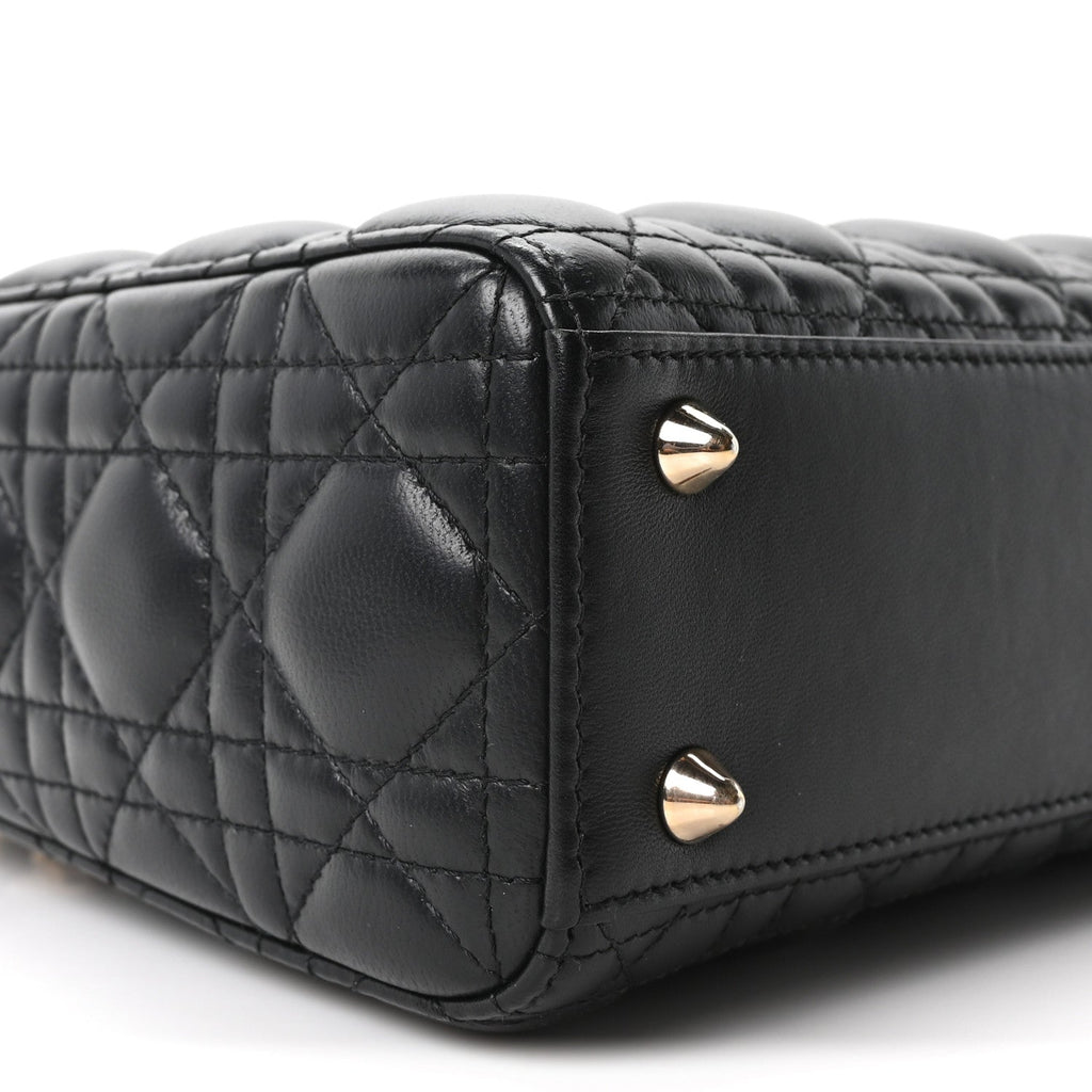 Lambskin Cannage Small My ABCDior Lady Dior Black AT My store