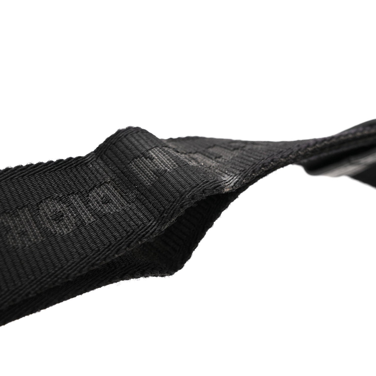 Oblique Saddle Triple Pouch Black AT My store