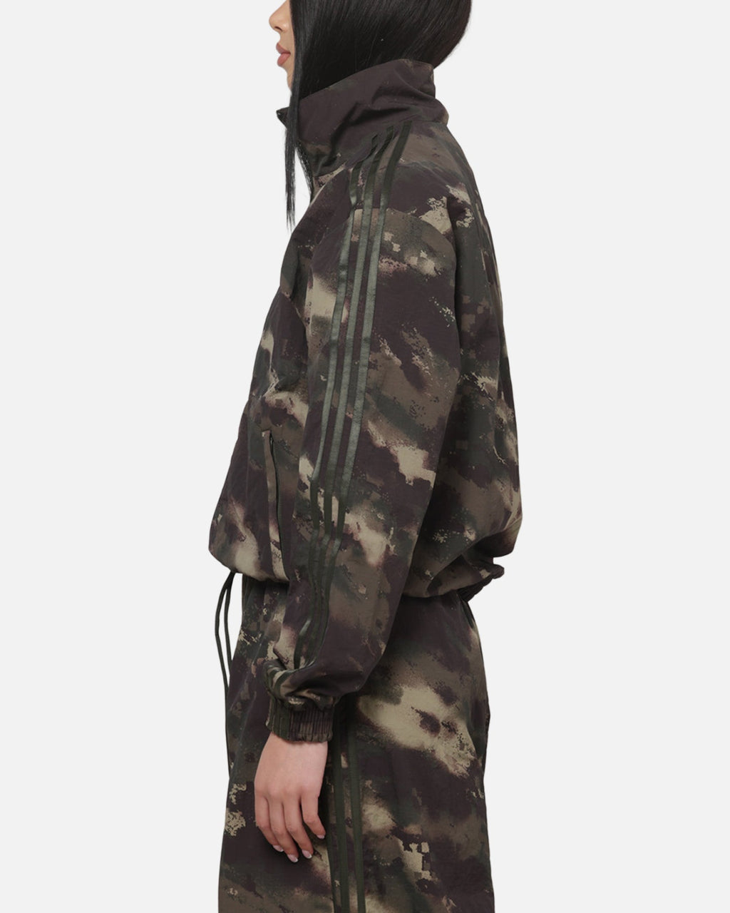 Best-Selling Adidas Women's Loose Track Top Green Camo