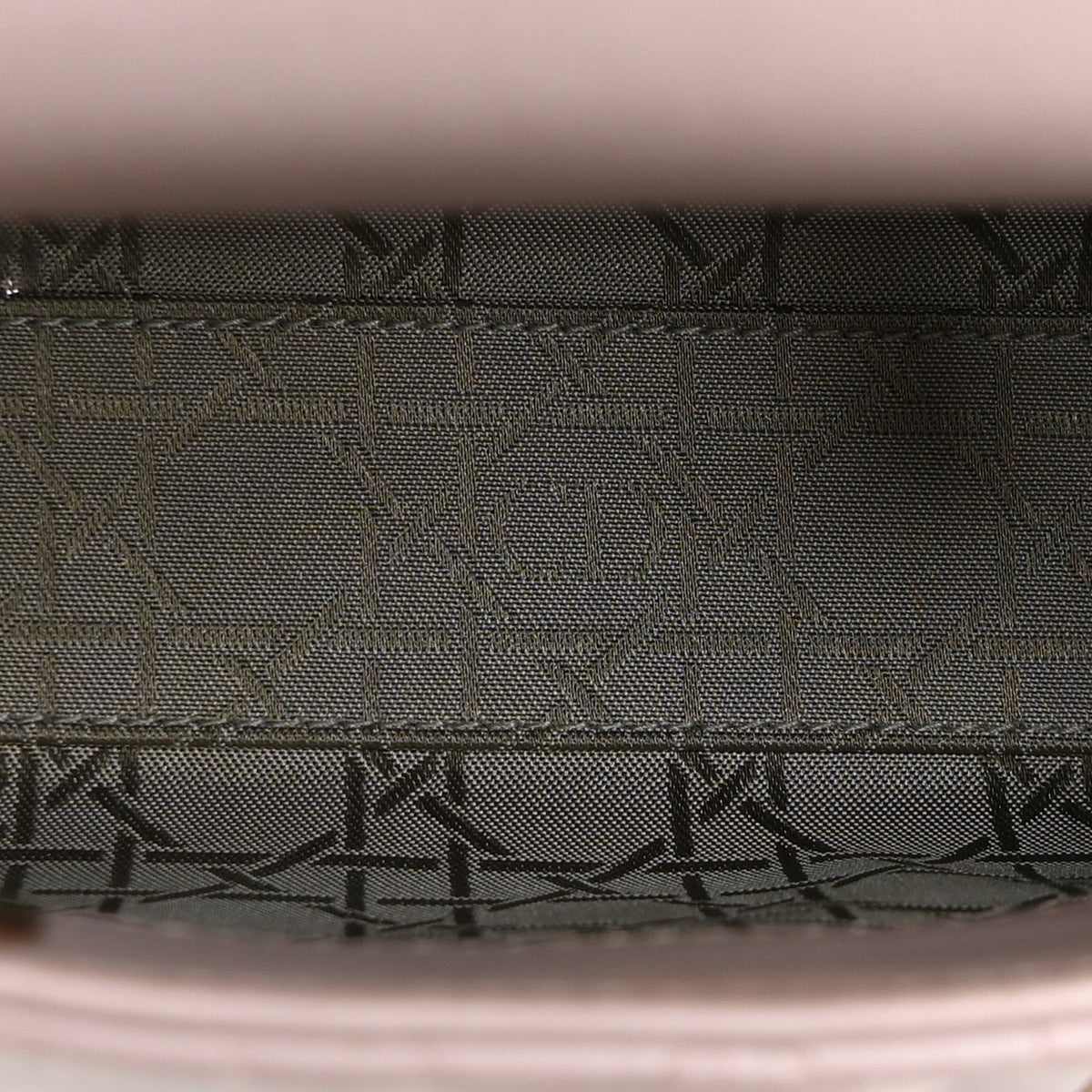 Metallic Lambskin Cannage Mini Lady Dior Lotus AT My store