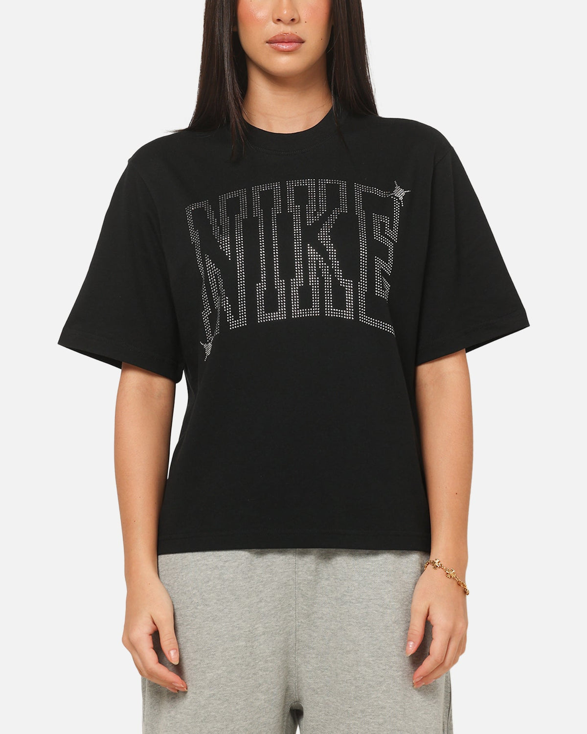Top Seller Nike Women's Sportswear Classic Boxy Loose T-Shirt Black