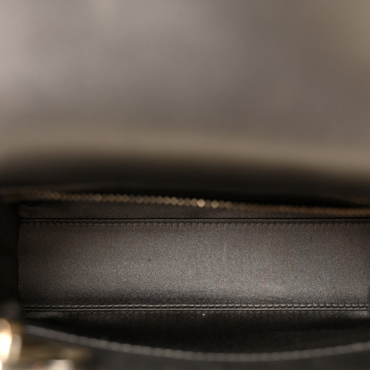 Satin Crystal Cannage Mini Lady Dior Gray AT My store