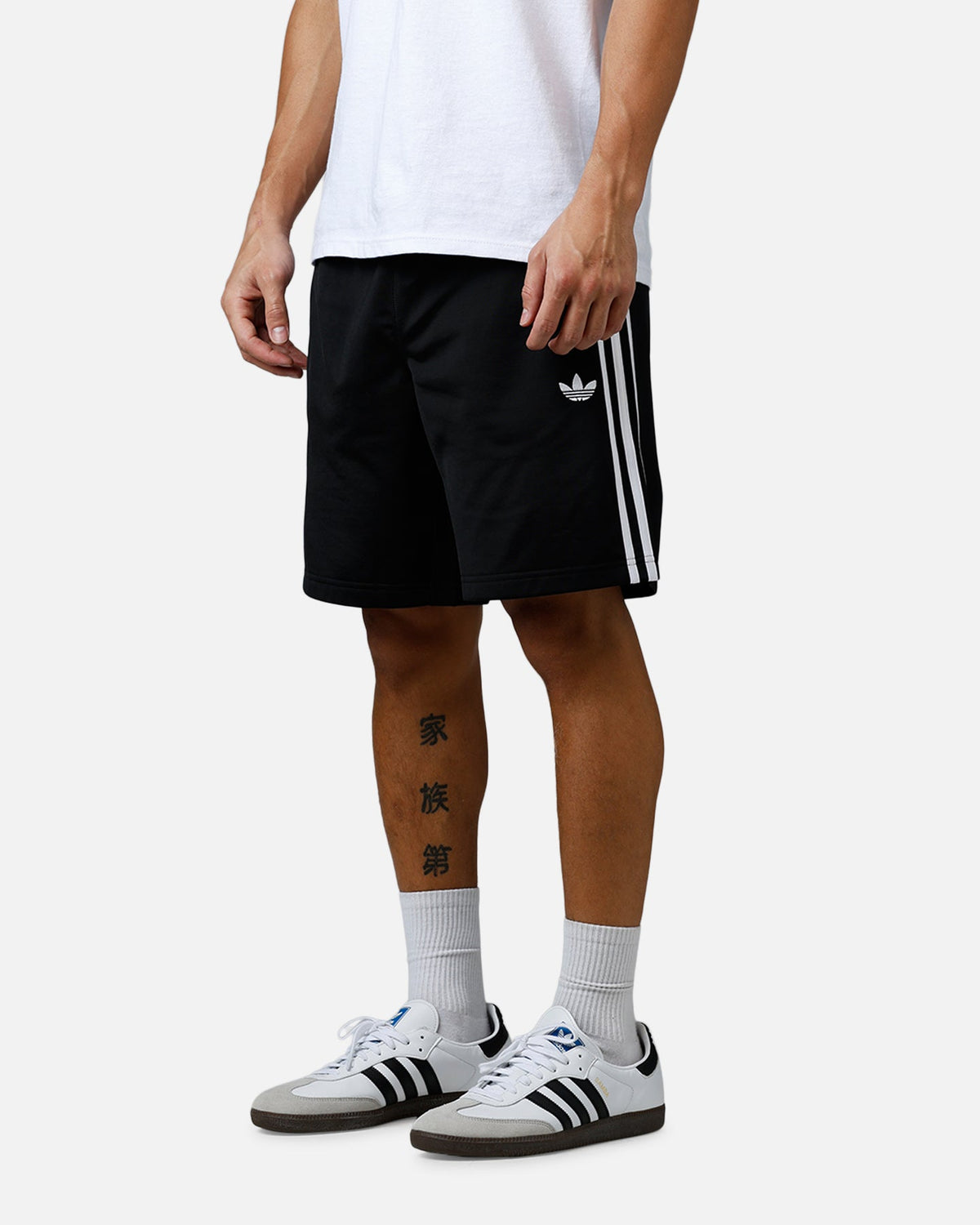 Best-Selling Adidas Firebird Shorts Black/White