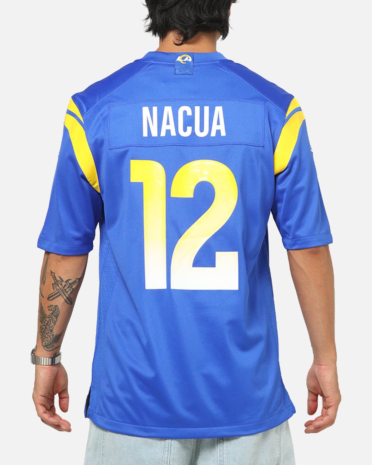Top Seller Nike Los Angeles Rams Puka Nacua #12 Home Game NFL Jersey Blue