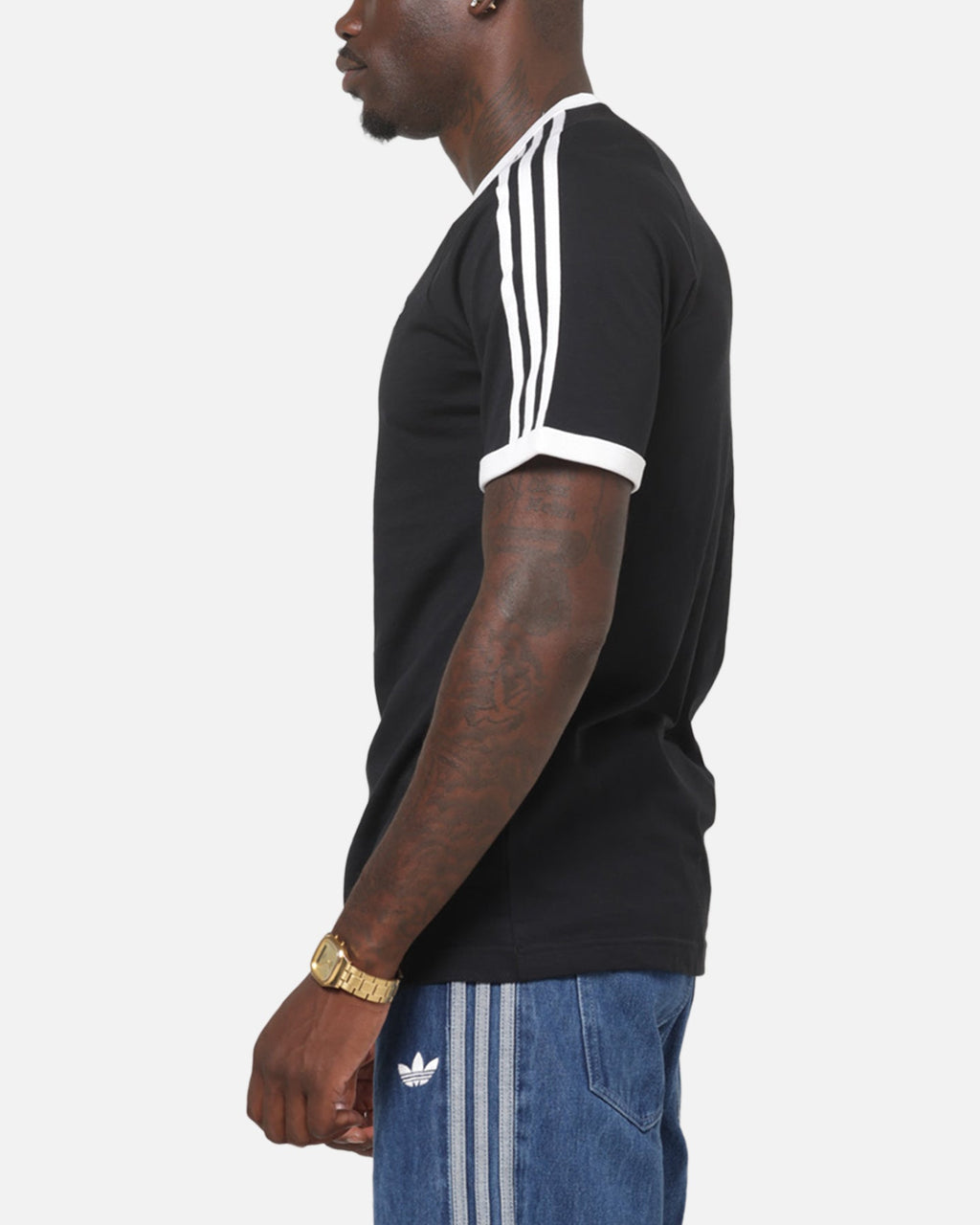 Best-Selling Adidas 3-Stripes T-Shirt Black