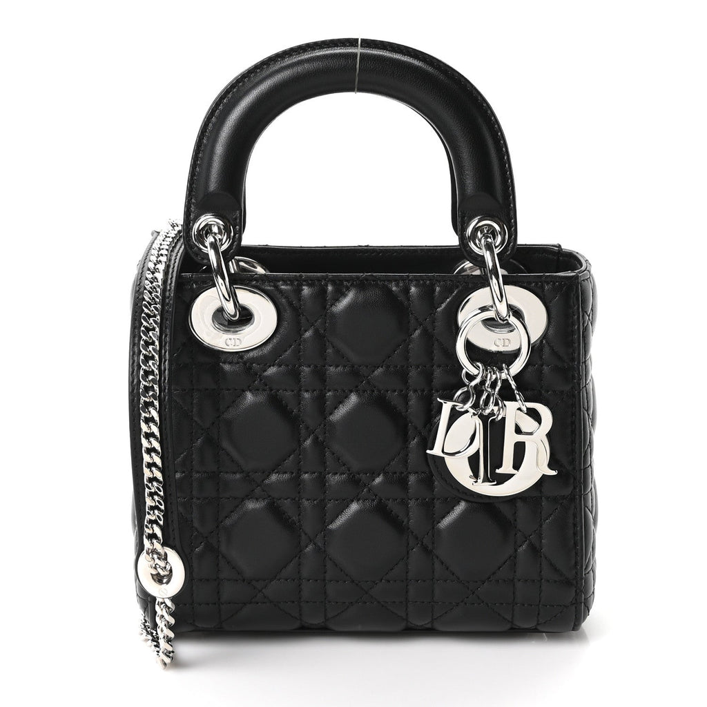 Lambskin Cannage Mini Lady Dior Black AT My store