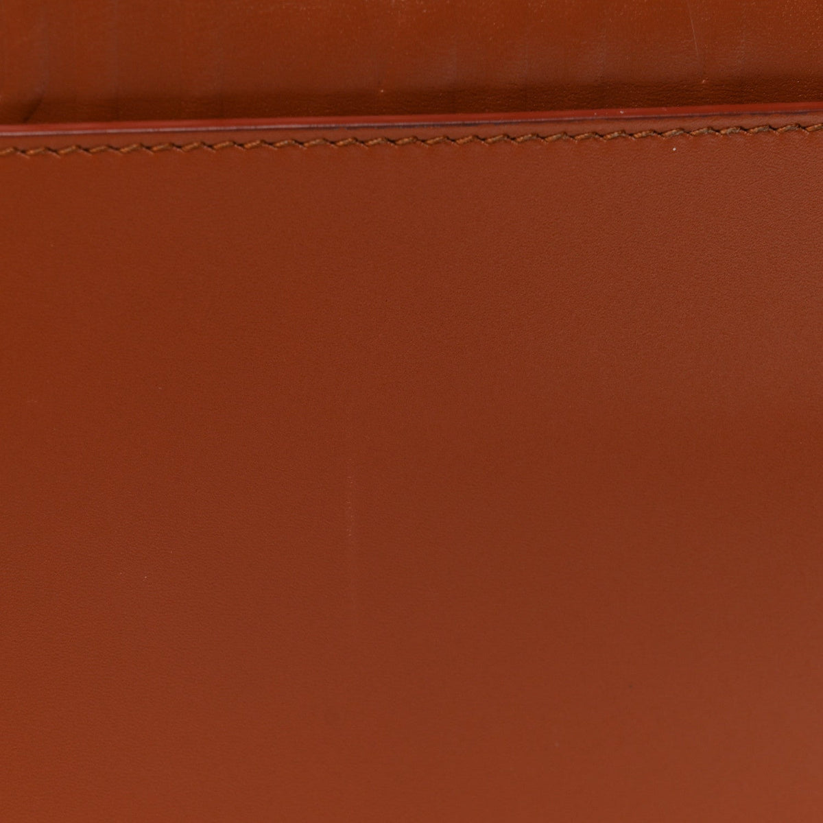 Box Calfskin Medium Bobby Flap Dark Tan AT My store