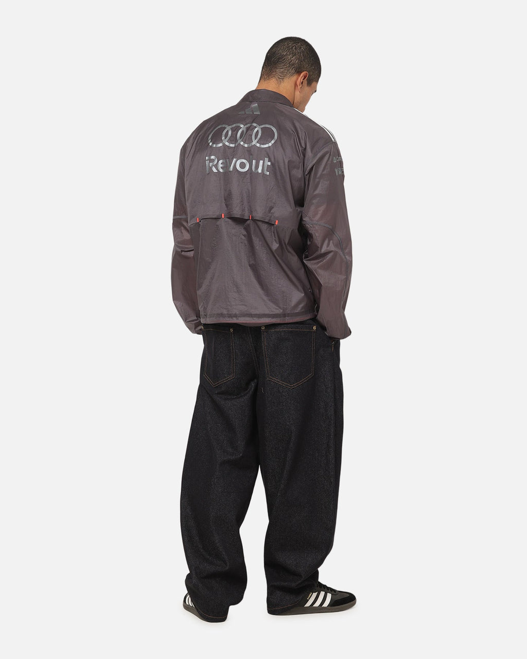 Best-Selling Adidas Audi Revolut F1 Team Driver Paddock Jacket Grey