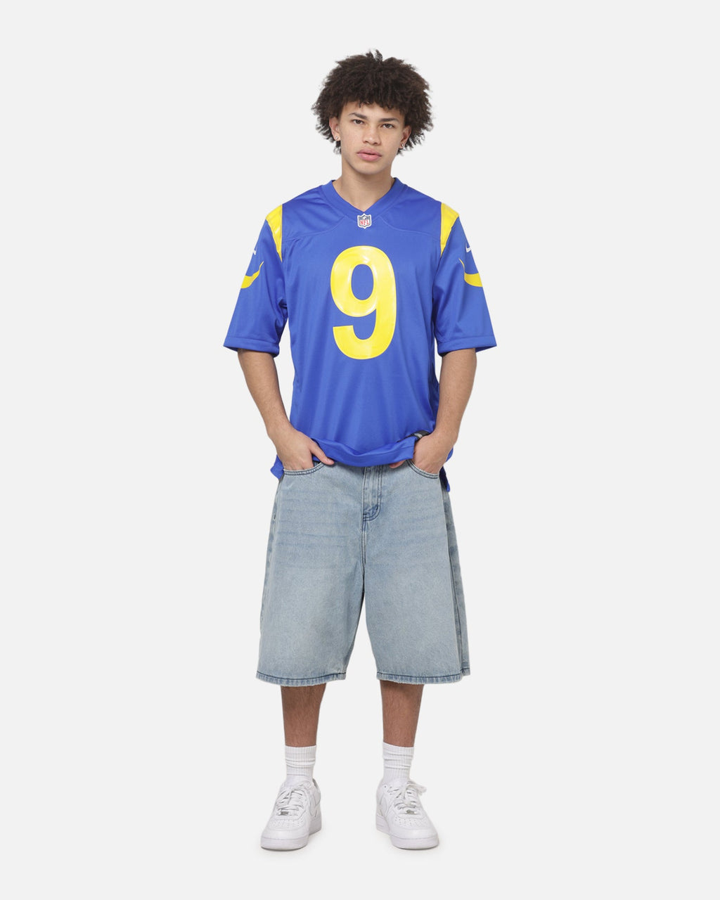 Top Seller Nike Los Angeles Rams Matthew Stafford #9 Home Game NFL Jersey Royal Blue