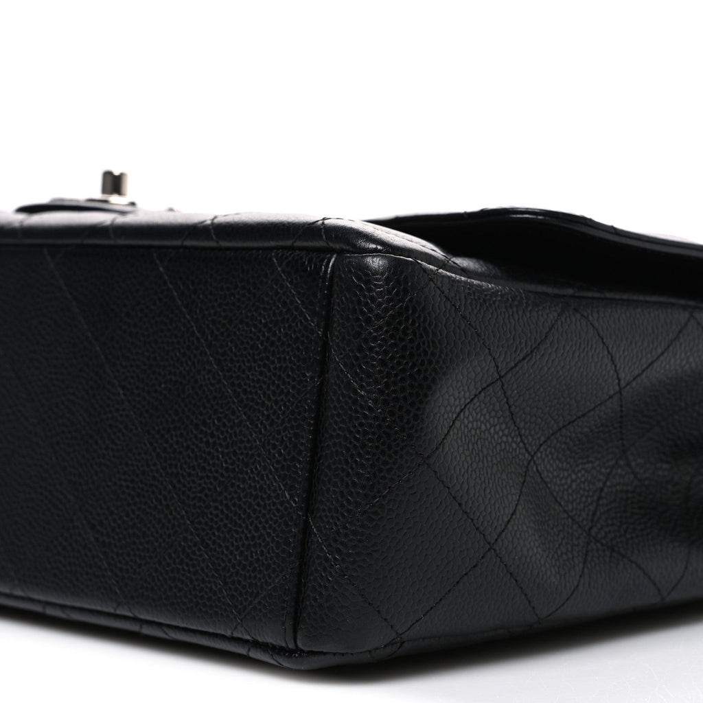 Caviar Quilted Maxi Double Flap Black At My store