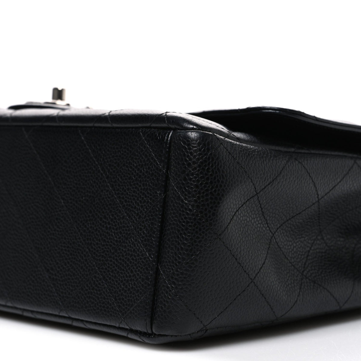 Caviar Quilted Maxi Double Flap Black At My store