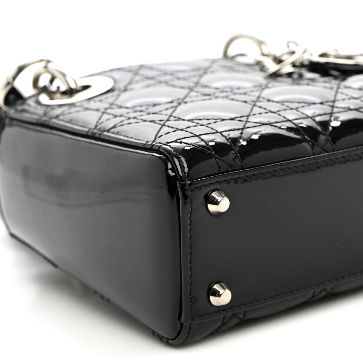 Patent Cannage Mini Lady Dior Black AT My store