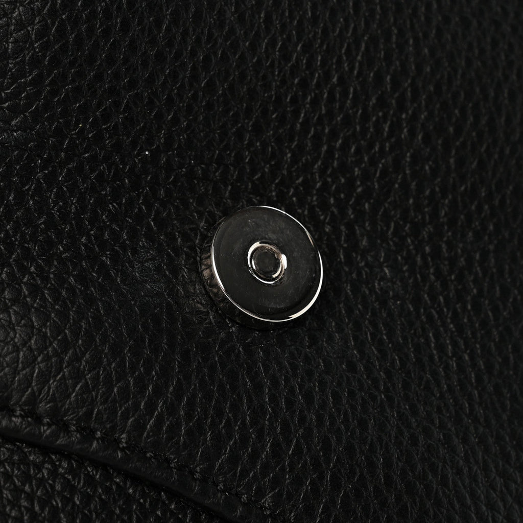 Grained Calfskin Kim Jones Saddle Bag Black AT My store
