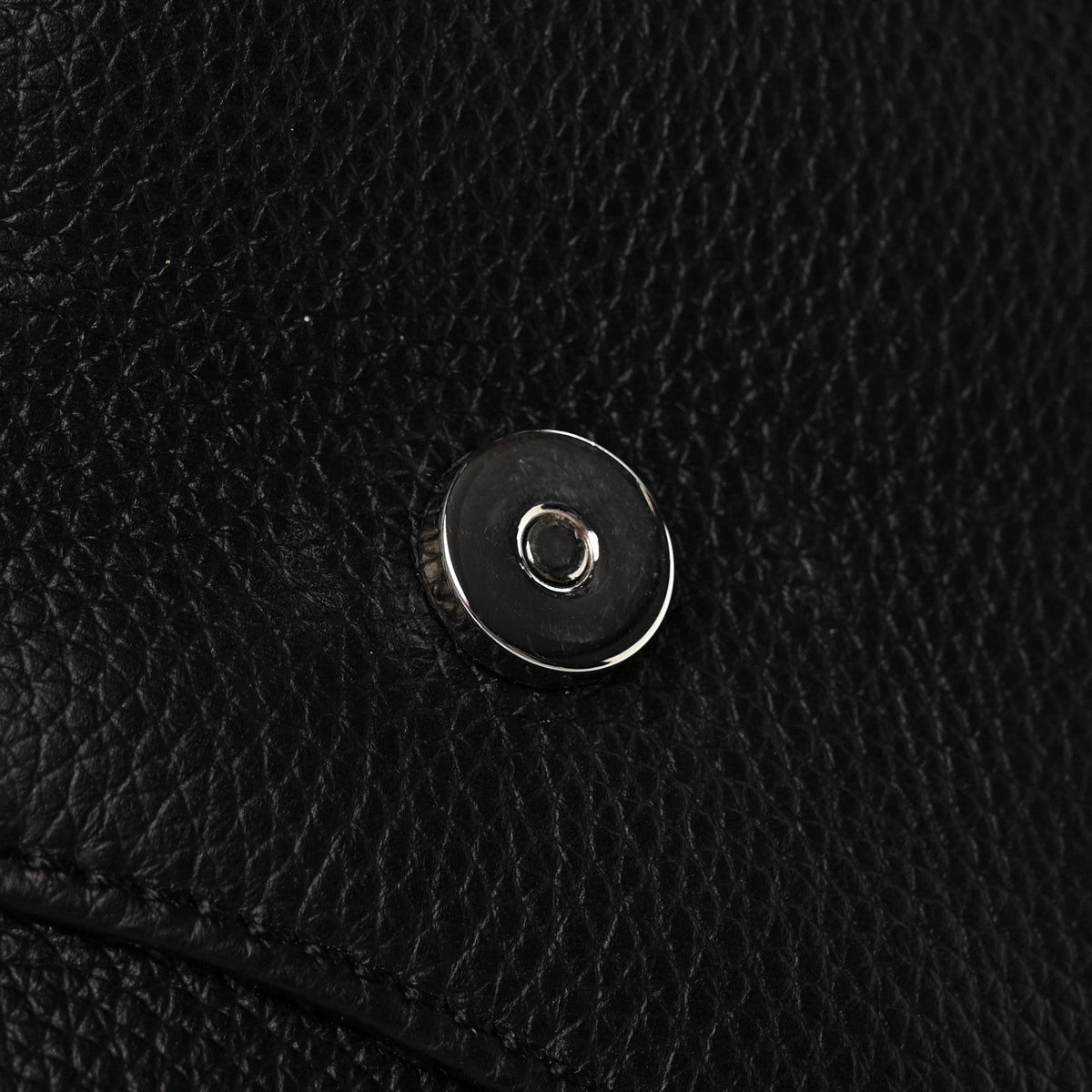 Grained Calfskin Kim Jones Saddle Bag Black AT My store