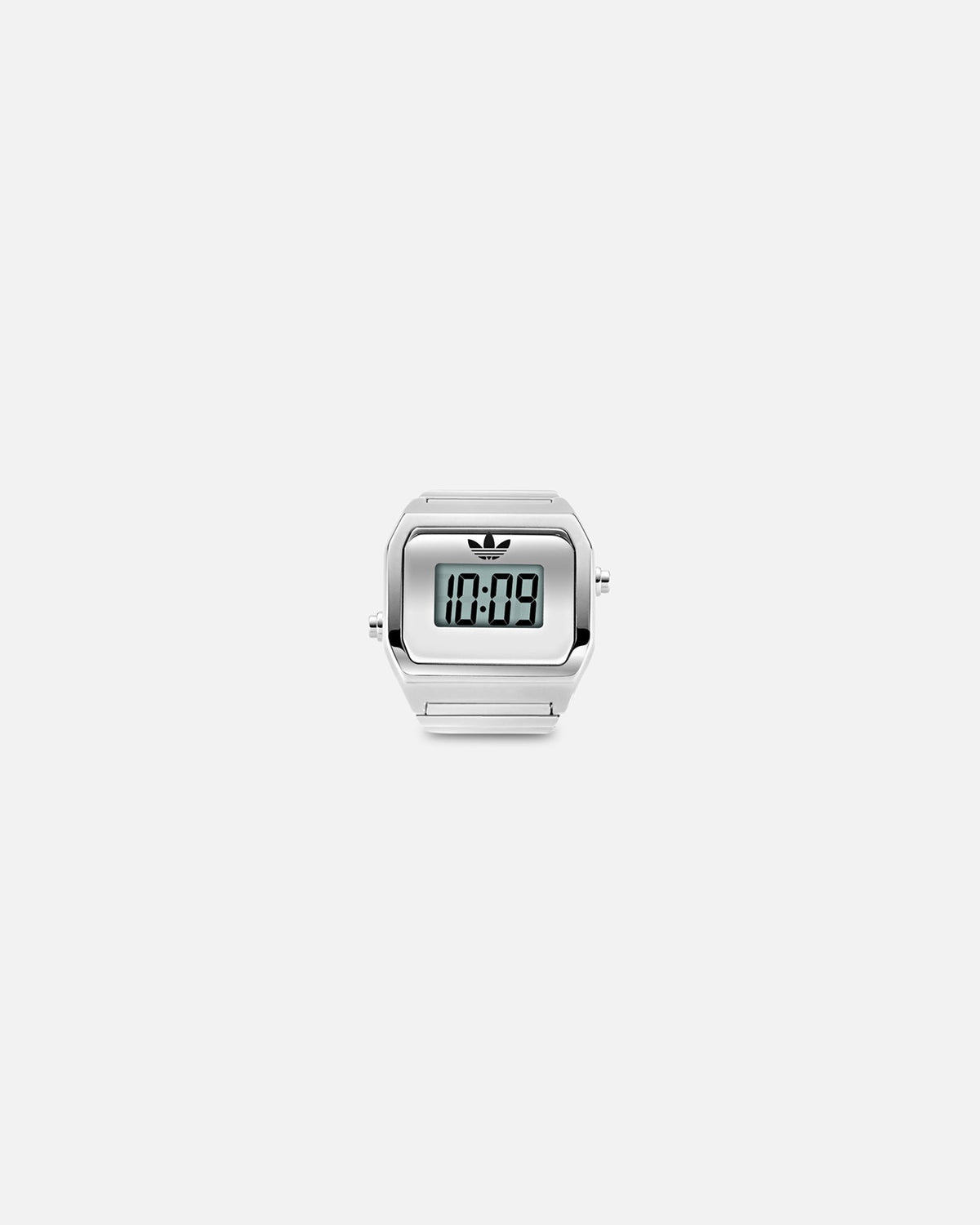 Best-Selling Adidas Digital Two Ring Watch Silver