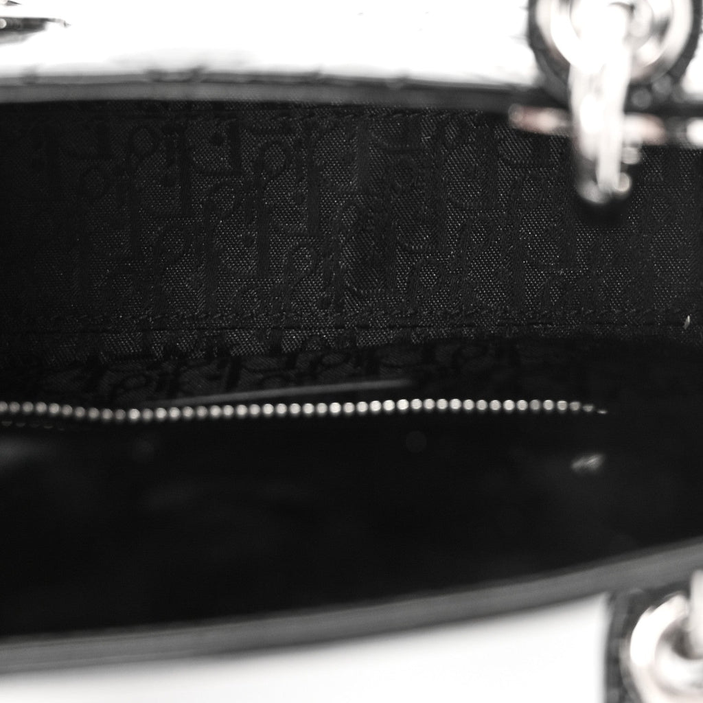 Patent Cannage Mini Lady Dior Black AT My store