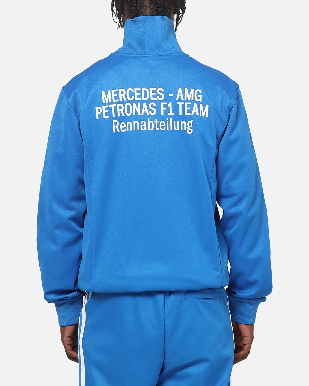 Best-Selling Adidas Mercedes-AMG Petronas Formula 1 Track Jacket Blue
