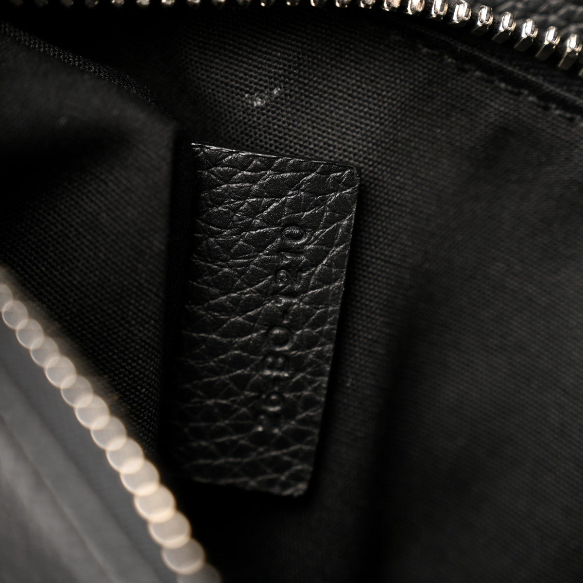 Grained Calfskin Kim Jones Saddle Bag Black AT My store