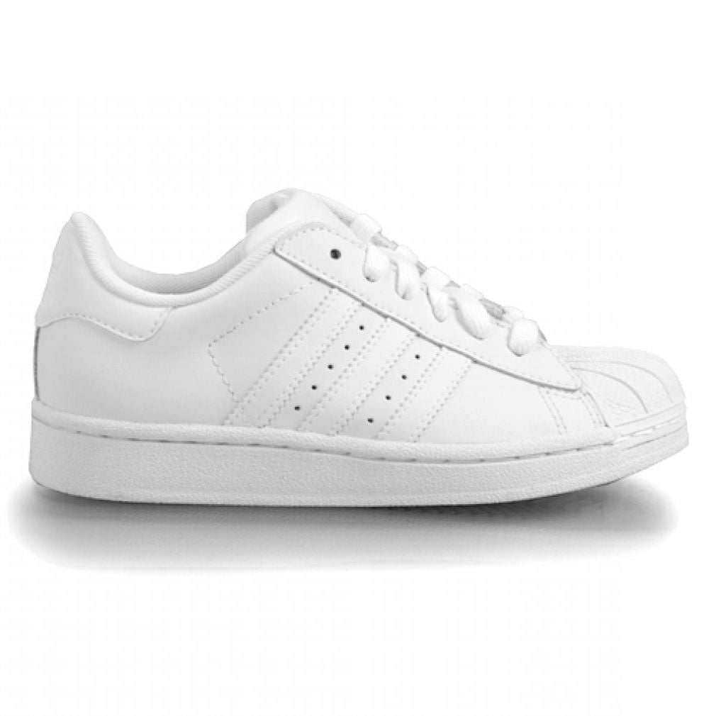 New Arrival Adidas Original SUPERSTAR II Children - RUNWHT/RUNWHT/RUNWHT/BLANC/BLANC/BLANC