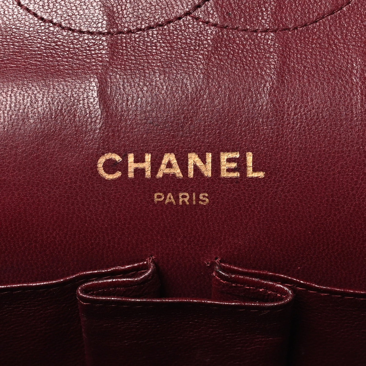 Lambskin Quilted Medium Double Flap Bijoux Chain Black At My store