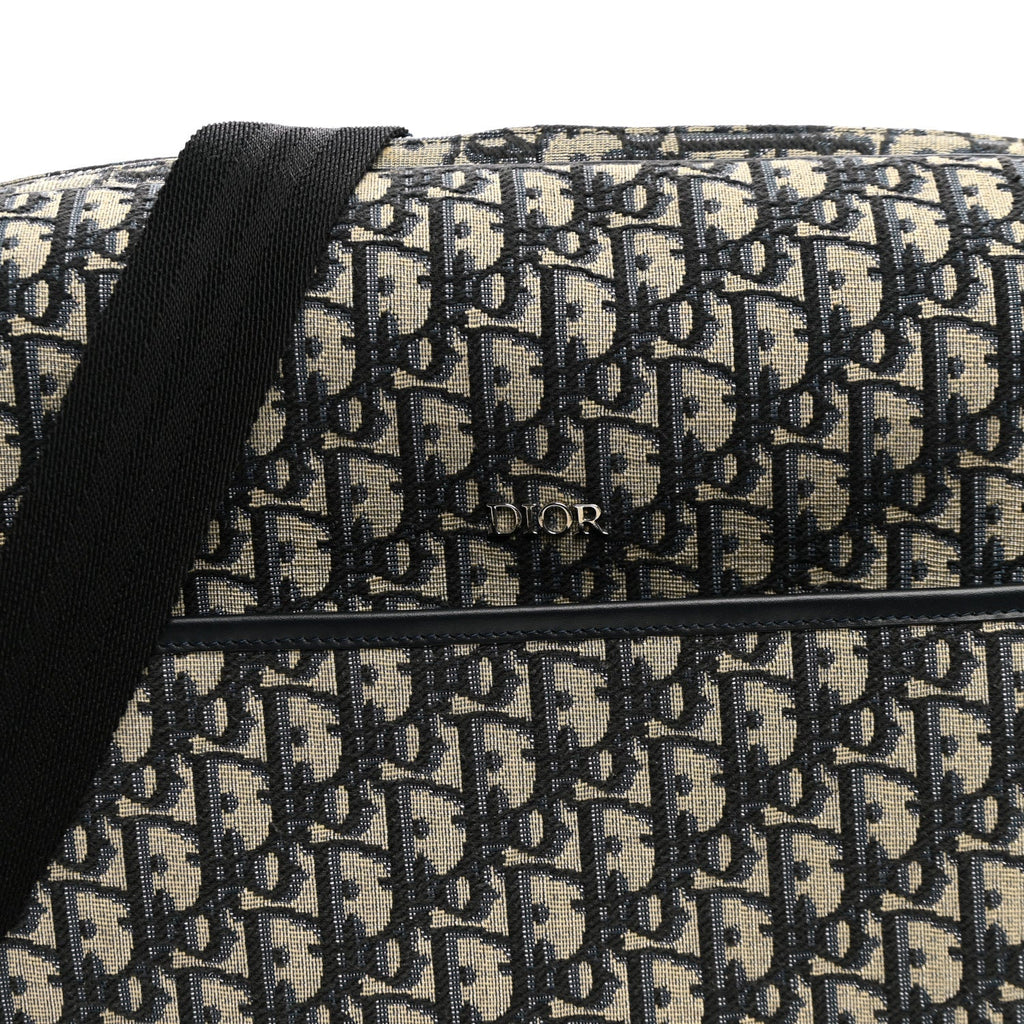 Oblique Baby Changing Bag Beige Black AT My store