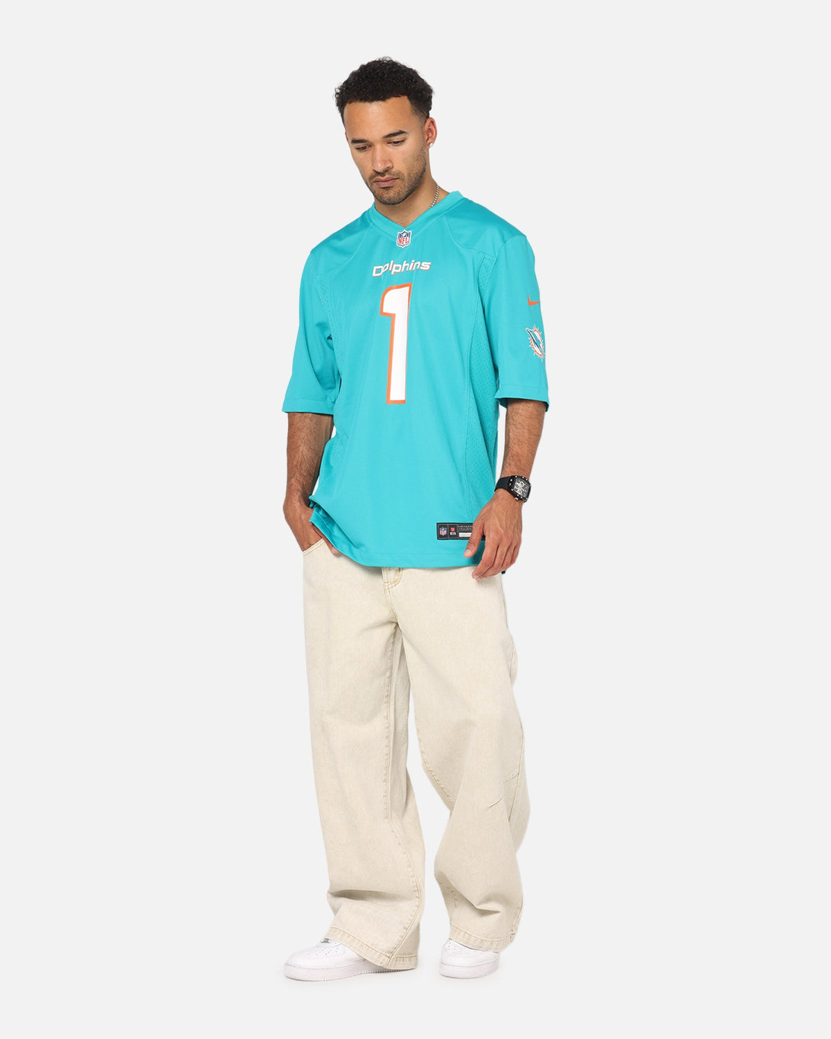 Top Seller Nike Miami Dolphins Tua Tagovailoa #1 Home Game NFL Jersey  Turbo Green