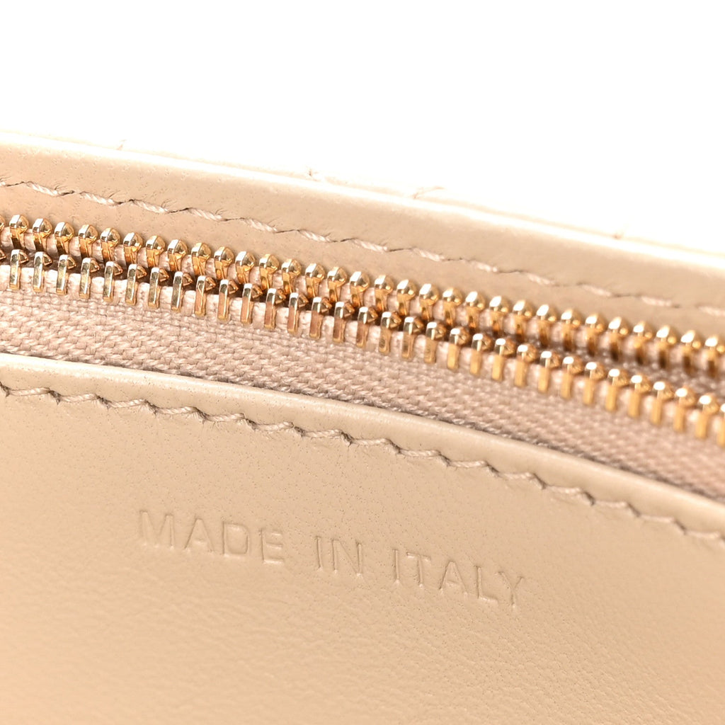 Lambskin Cannage Chain My Dior Daily Chain Pouch Powder Beige AT My store