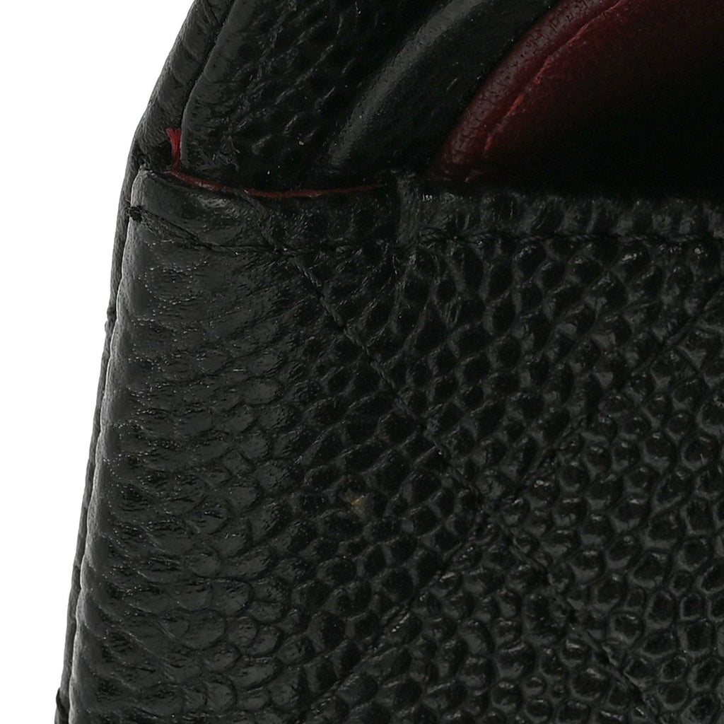 Caviar Quilted Jumbo Double Flap Black At My store