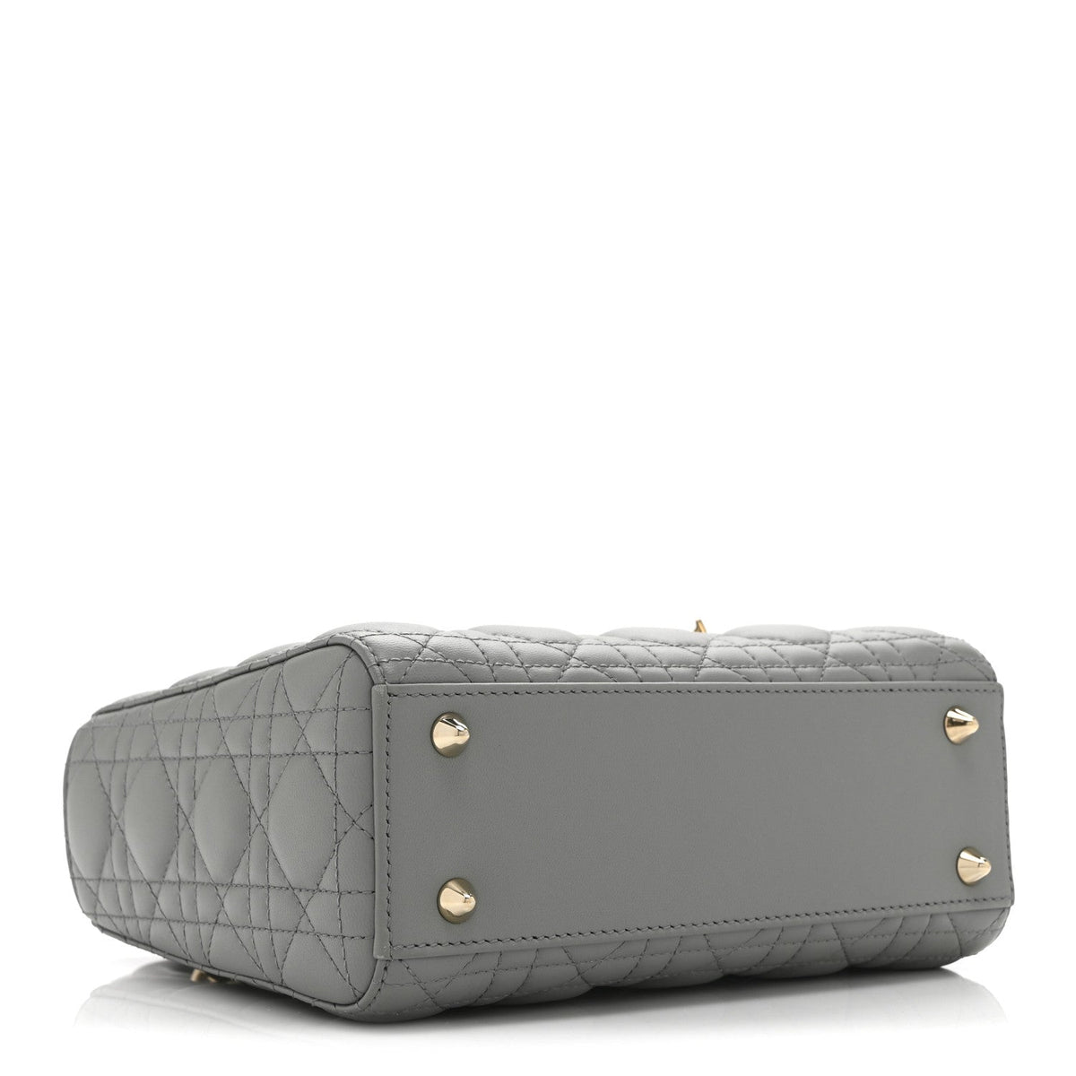 Lambskin Cannage Small My ABCDior Lady Dior Grey AT My store