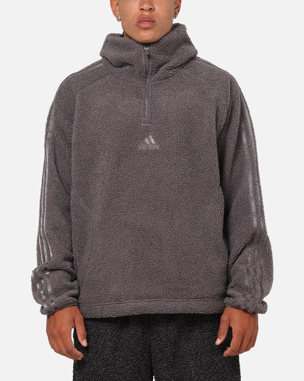 Best-Selling Adidas Fleece Teamgeist 1/4 Zip Hoodie Black