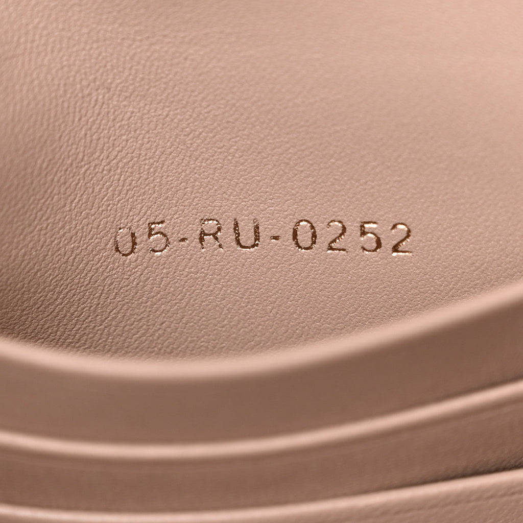 Linen Macrocannage Mini Caro Bag Rose AT My store