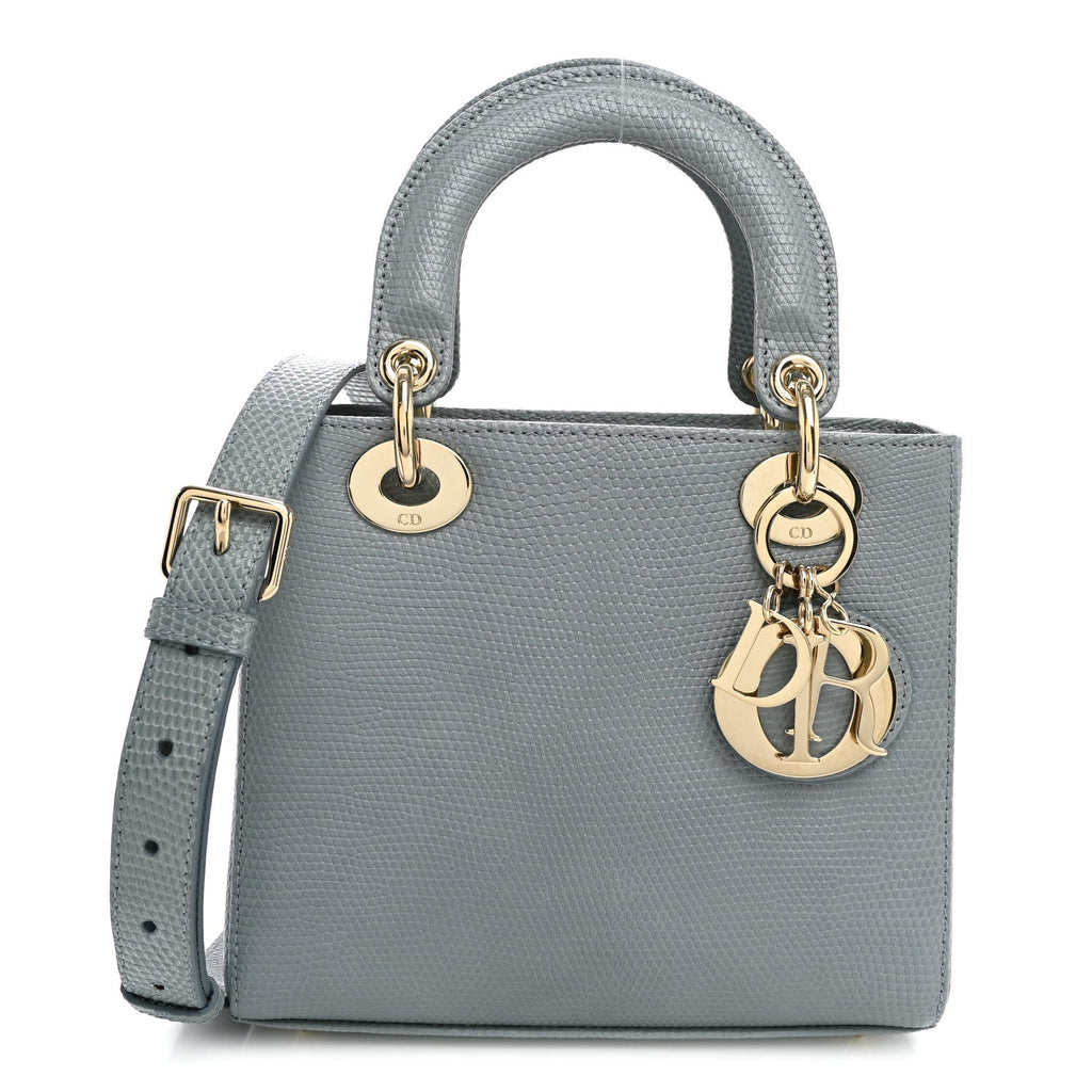Lizard Small Lady Dior Cloud Blue AT My store