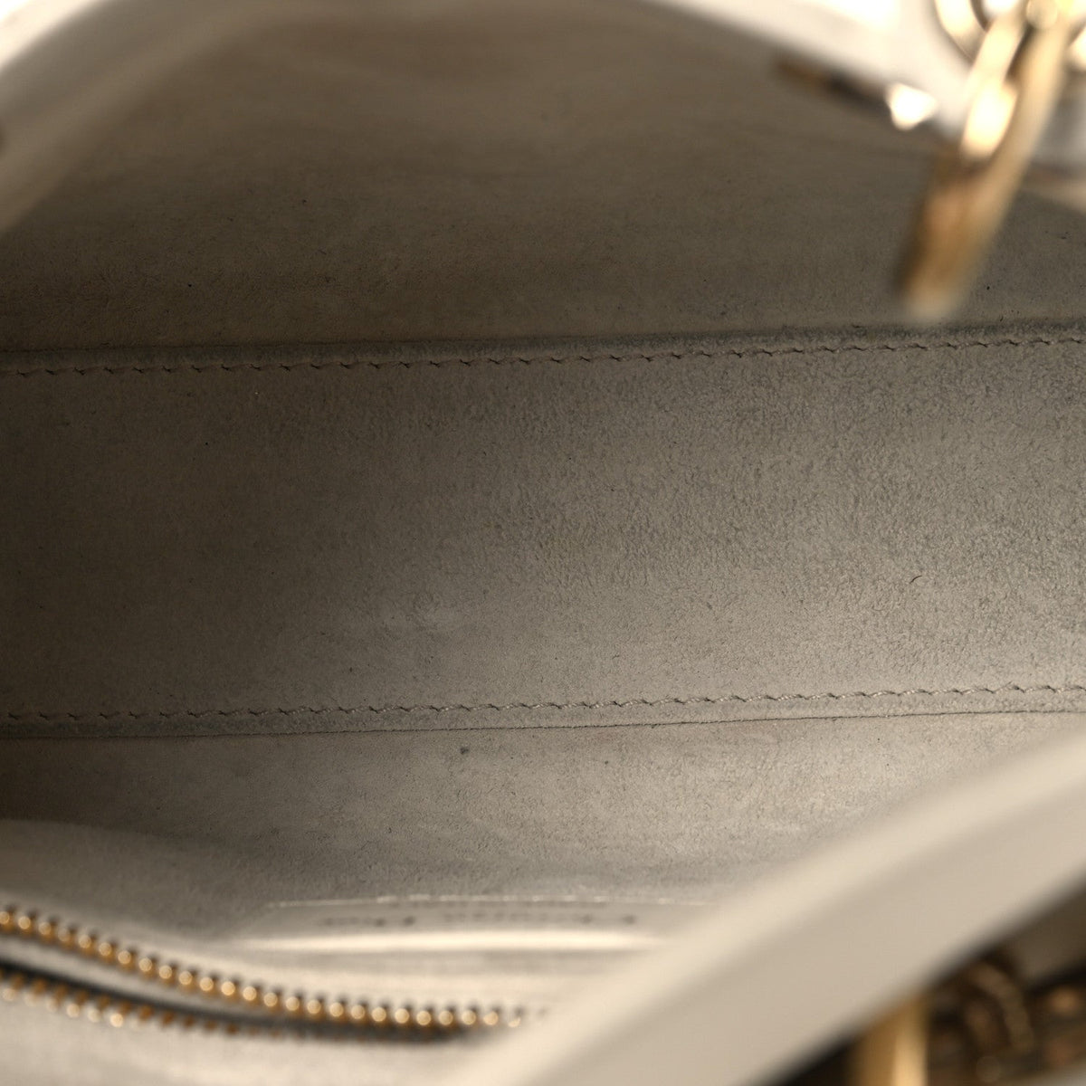 Lambskin Cannage Small My ABCDior Lady Dior Latte AT My store