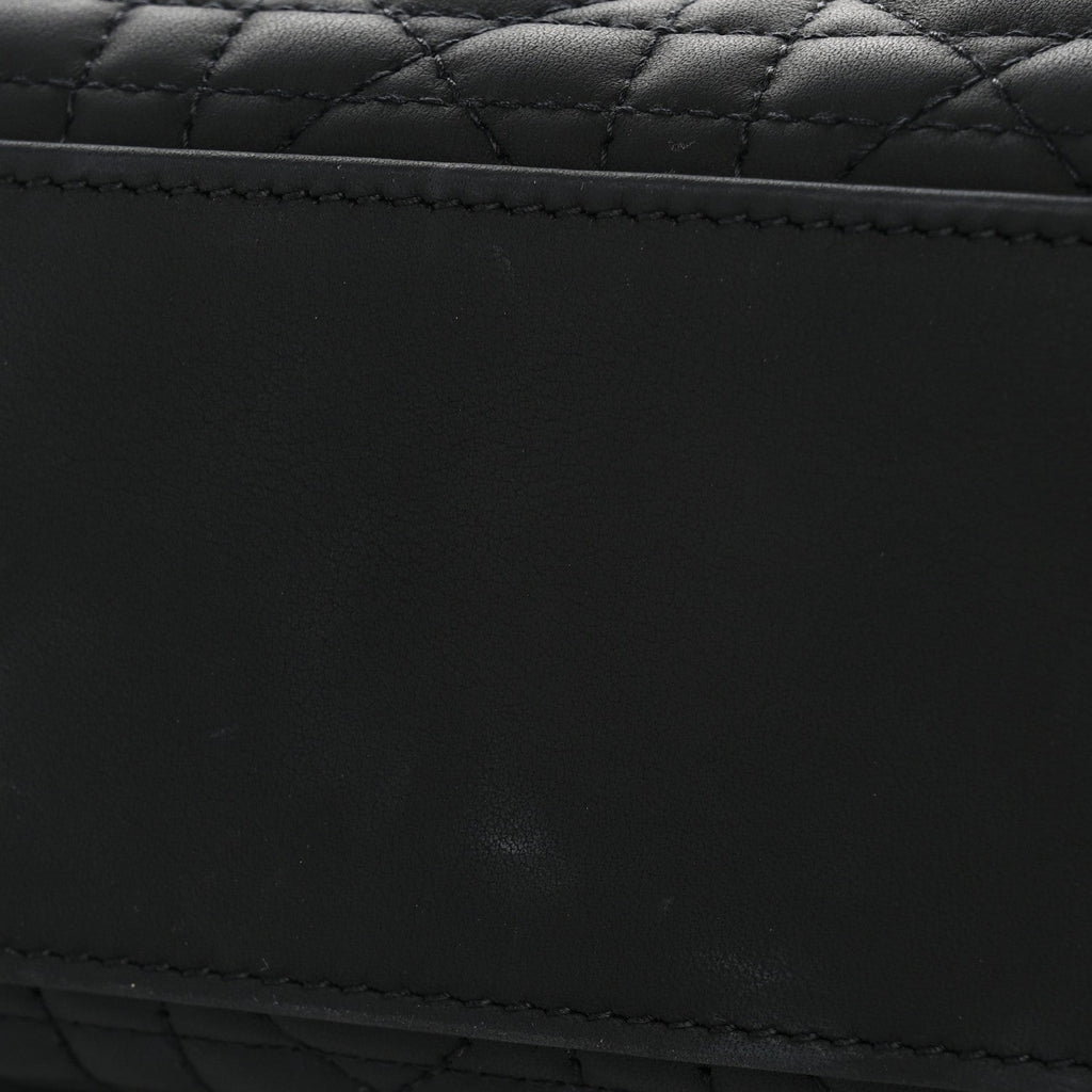 Ultra Matte Calfskin Cannage Small My ABCDior Lady Dior Black AT My store