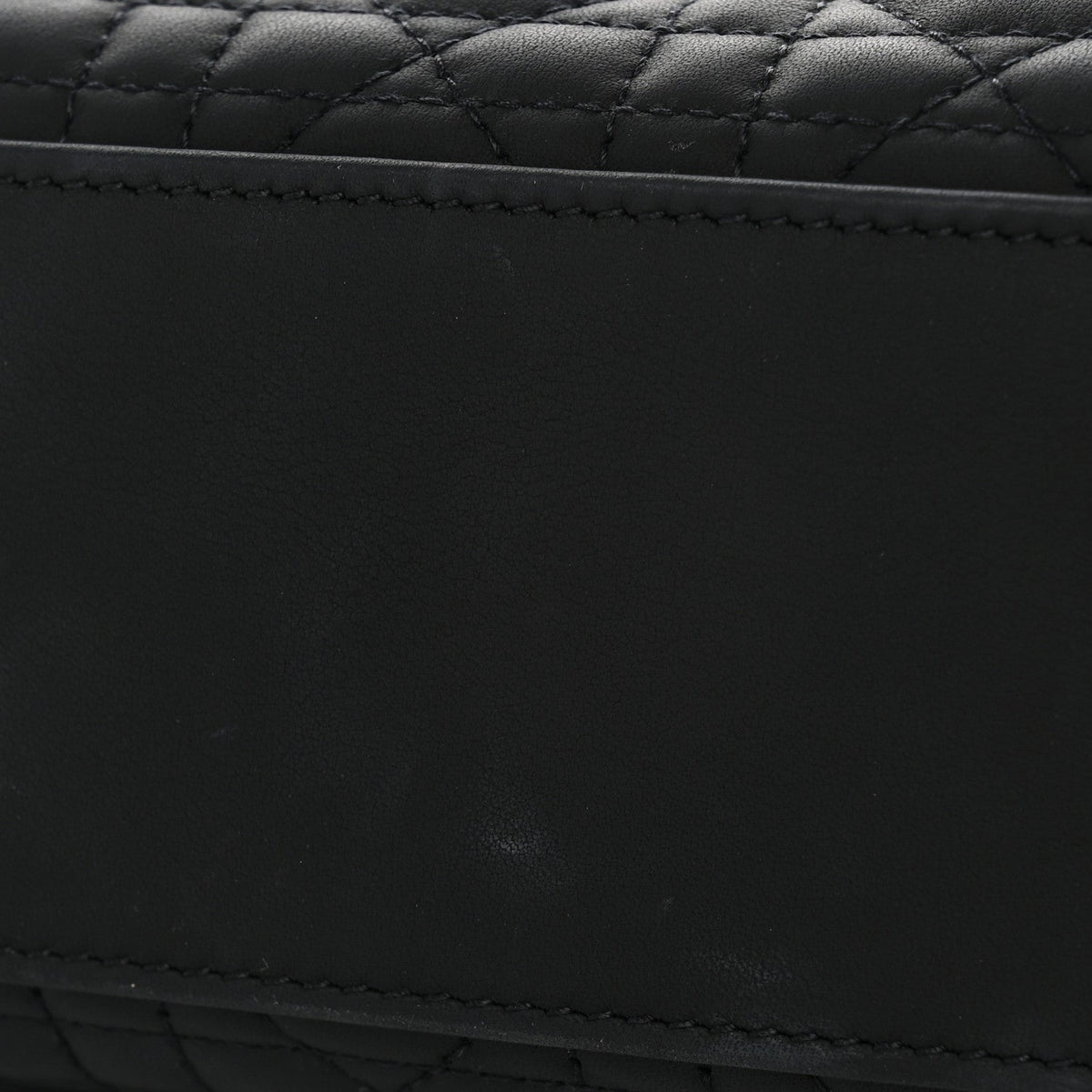 Ultra Matte Calfskin Cannage Small My ABCDior Lady Dior Black AT My store