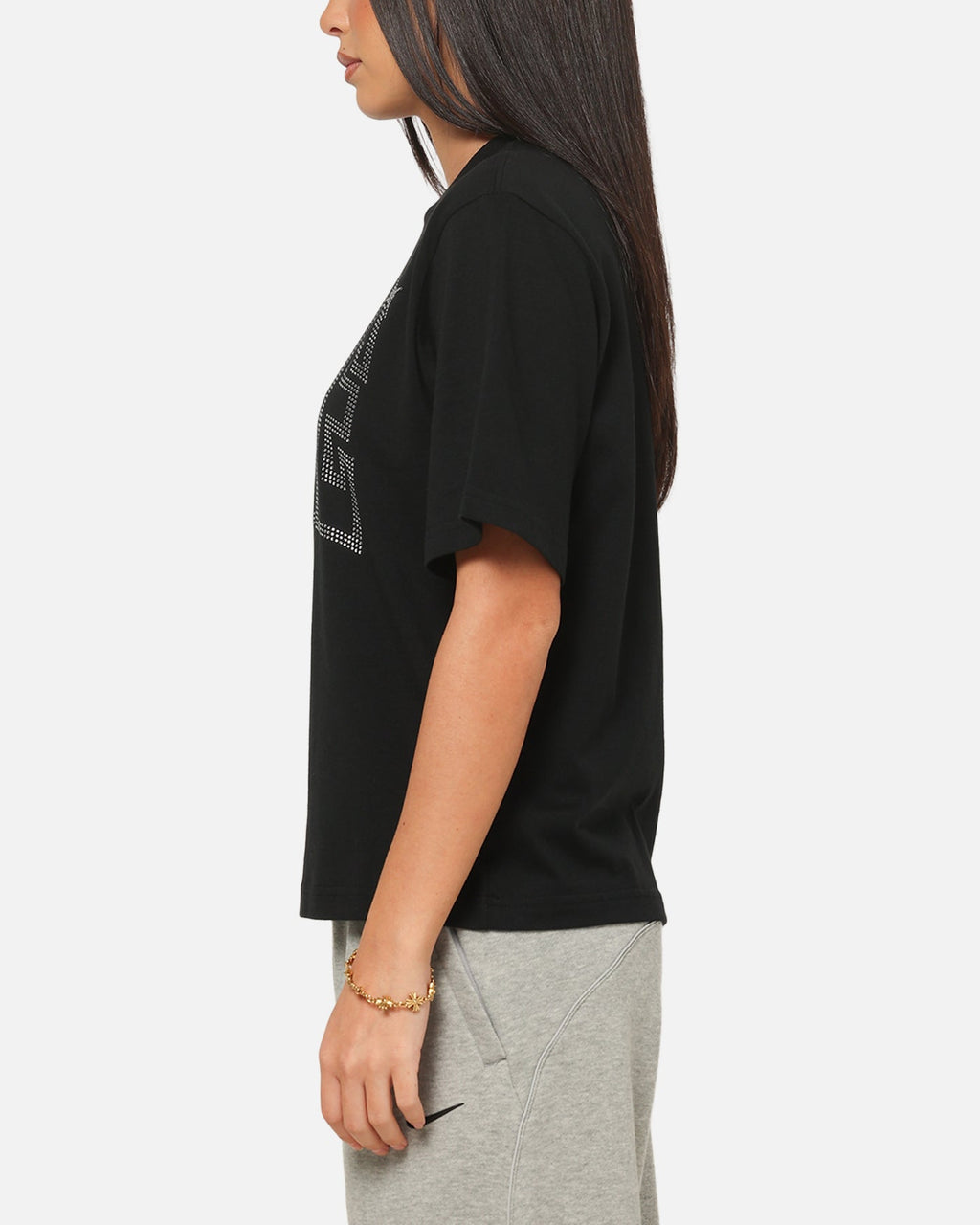 Top Seller Nike Women's Sportswear Classic Boxy Loose T-Shirt Black