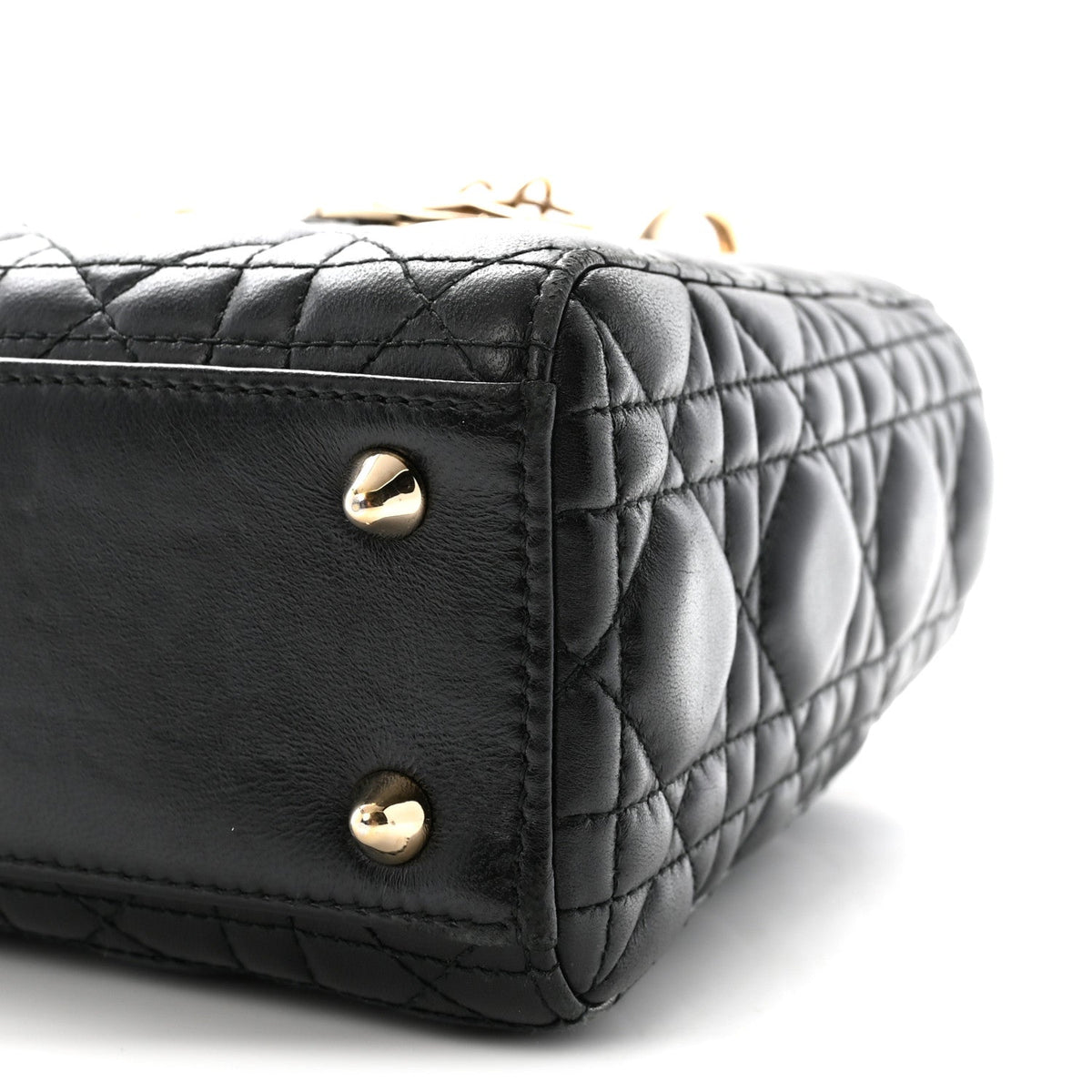 Lambskin Cannage Small My ABCDior Lady Dior Black AT My store