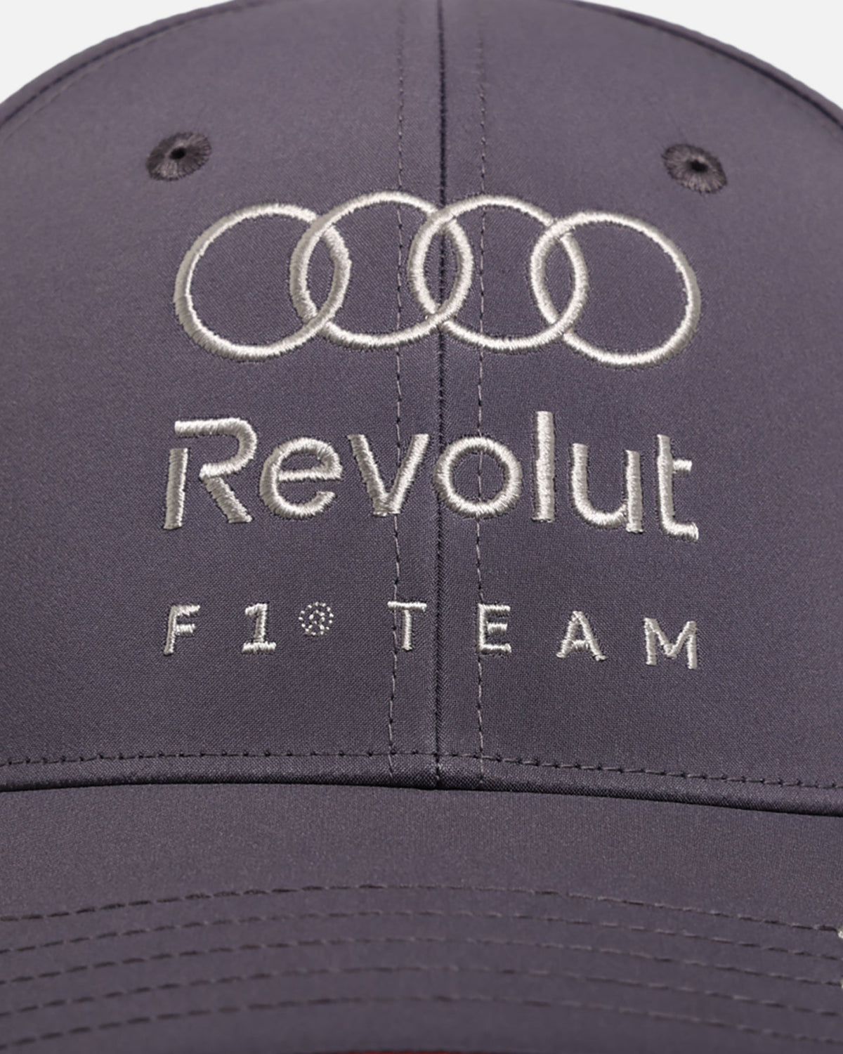 Best-Selling Adidas X Audi Revolut F1 Team Baseball Strapback Cap Grey