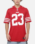 Top Seller Nike San Francisco 49ers Christian McCaffrey #23 Home Game NFL Jersey Gym Red