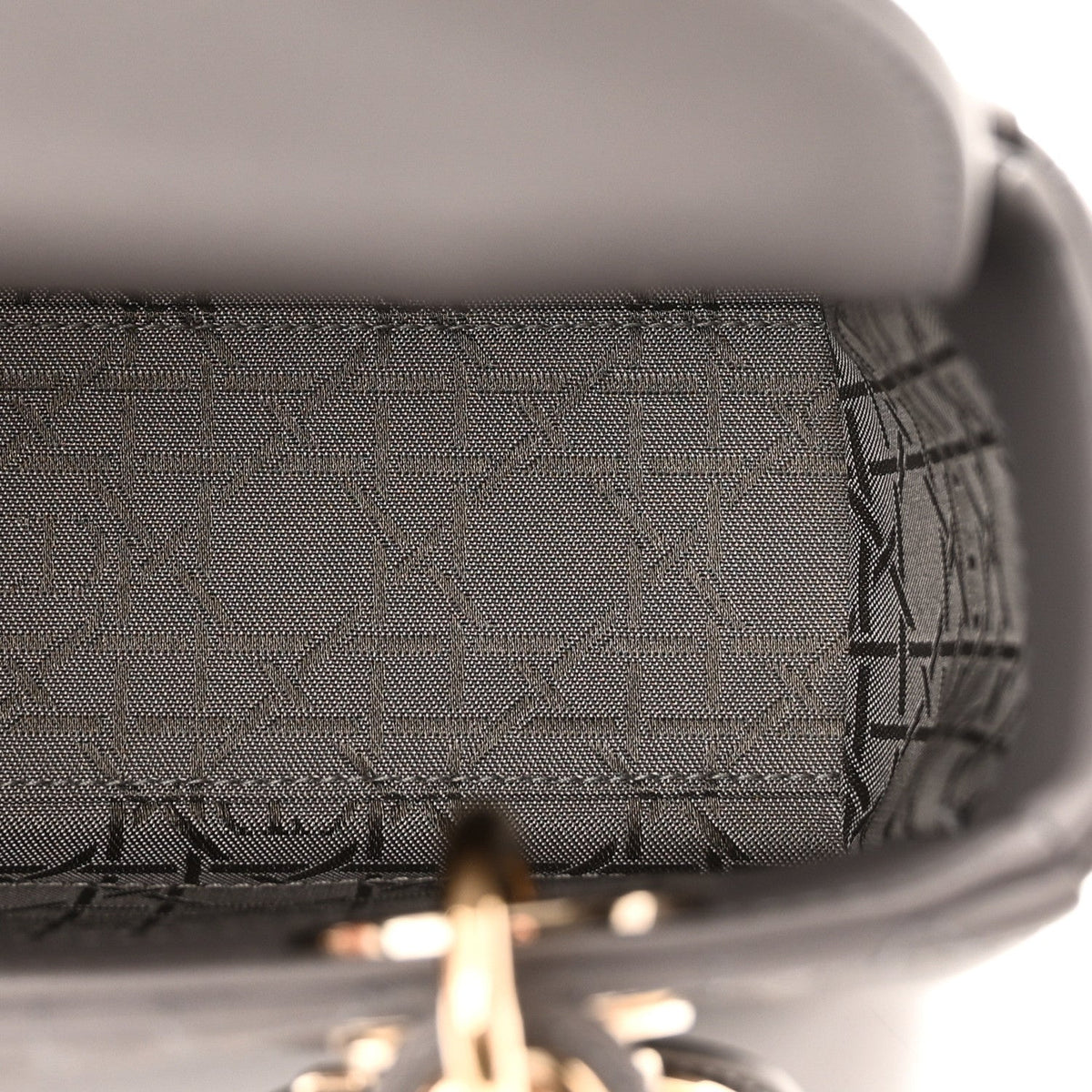 Lambskin Cannage Small My ABCDior Lady Dior Grey AT My store