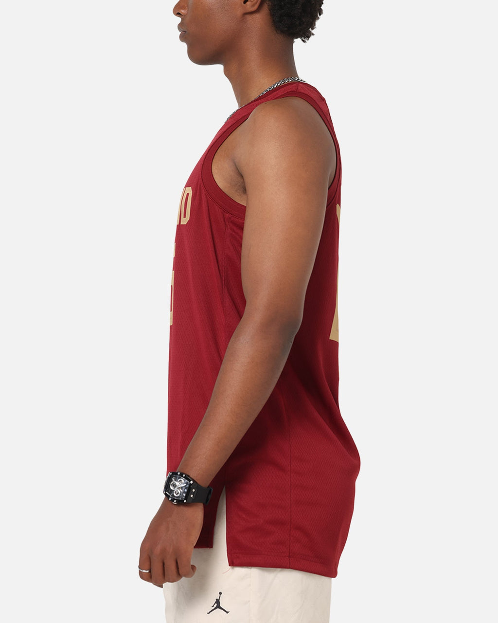 Top Seller Nike Donovan Mitchell Cleveland Cavaliers #45 Icon Edition 2022/23 Nike Dri-Fit NBA Swingman Jersey Team Red