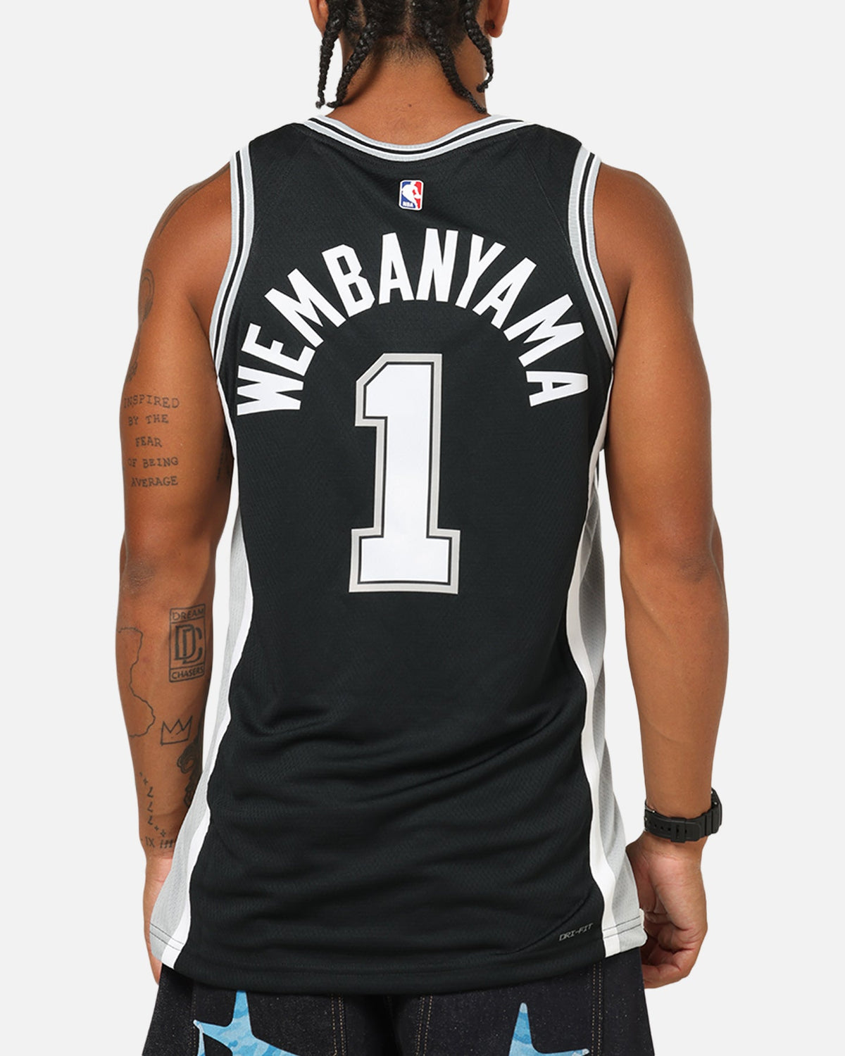 Top Seller Nike Victor Wembanyama San Antonio Spurs #1 Icon Edition 2022/23 Nike Dri-Fit NBA Swingman Jersey Black