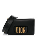 Smooth Calfskin Dio(r)evolution Flap Bag Black AT My store