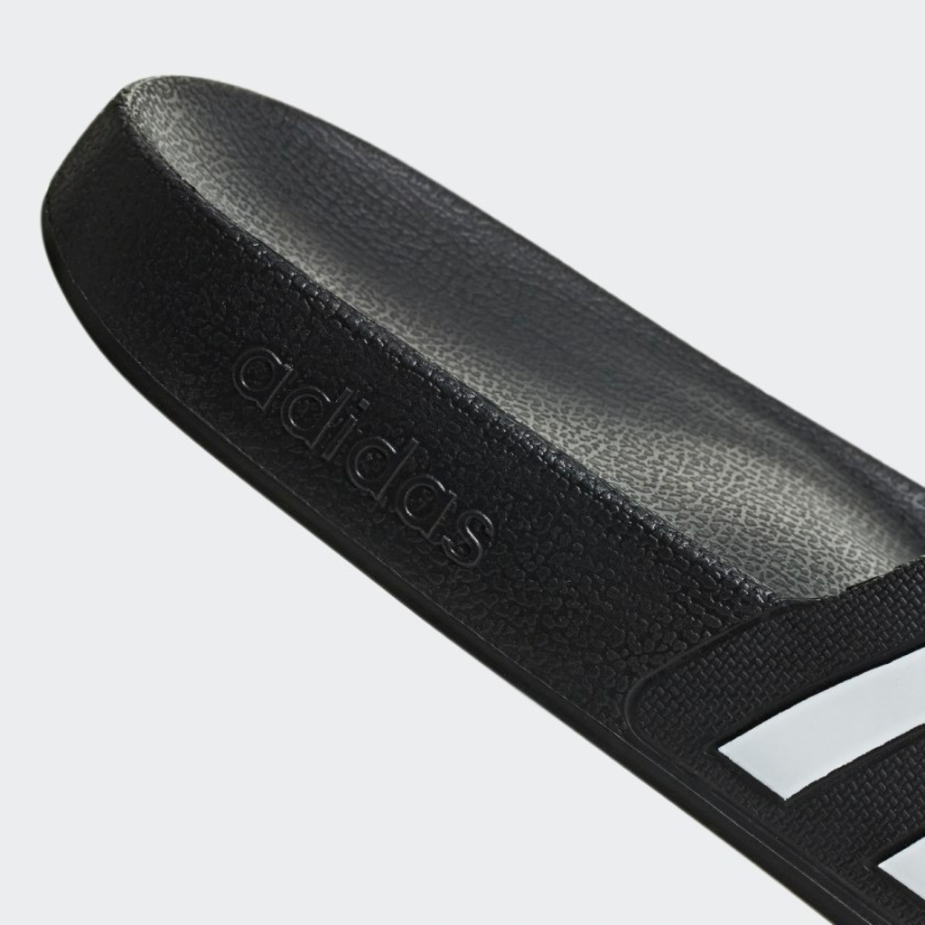 New Arrival Adidas Original Adilette AQUA  -BLACK WHITE