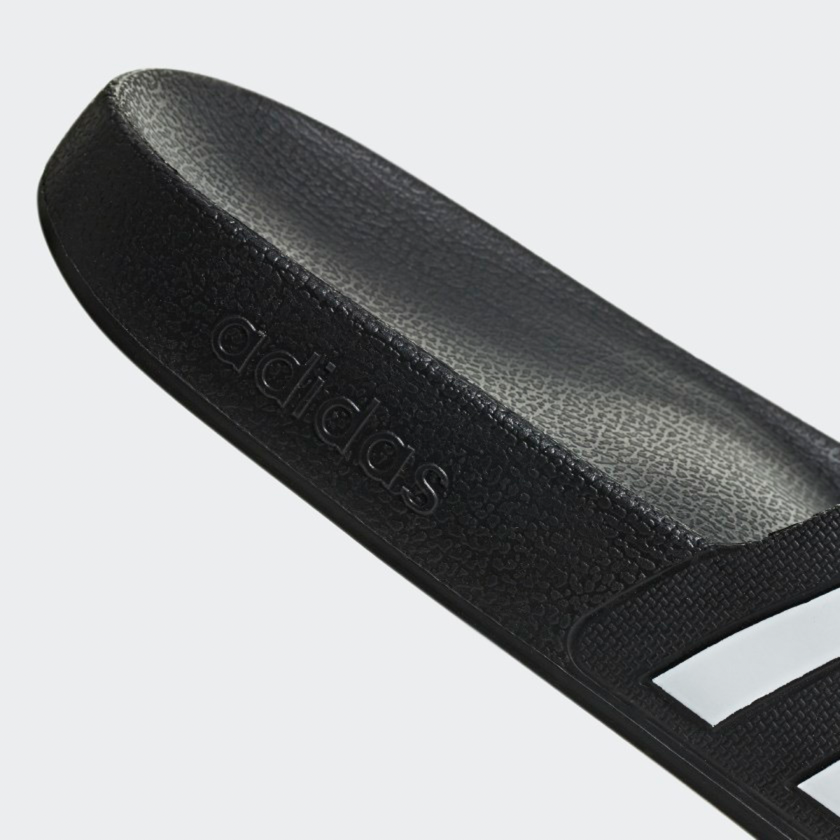 New Arrival Adidas Original Adilette AQUA  -BLACK WHITE