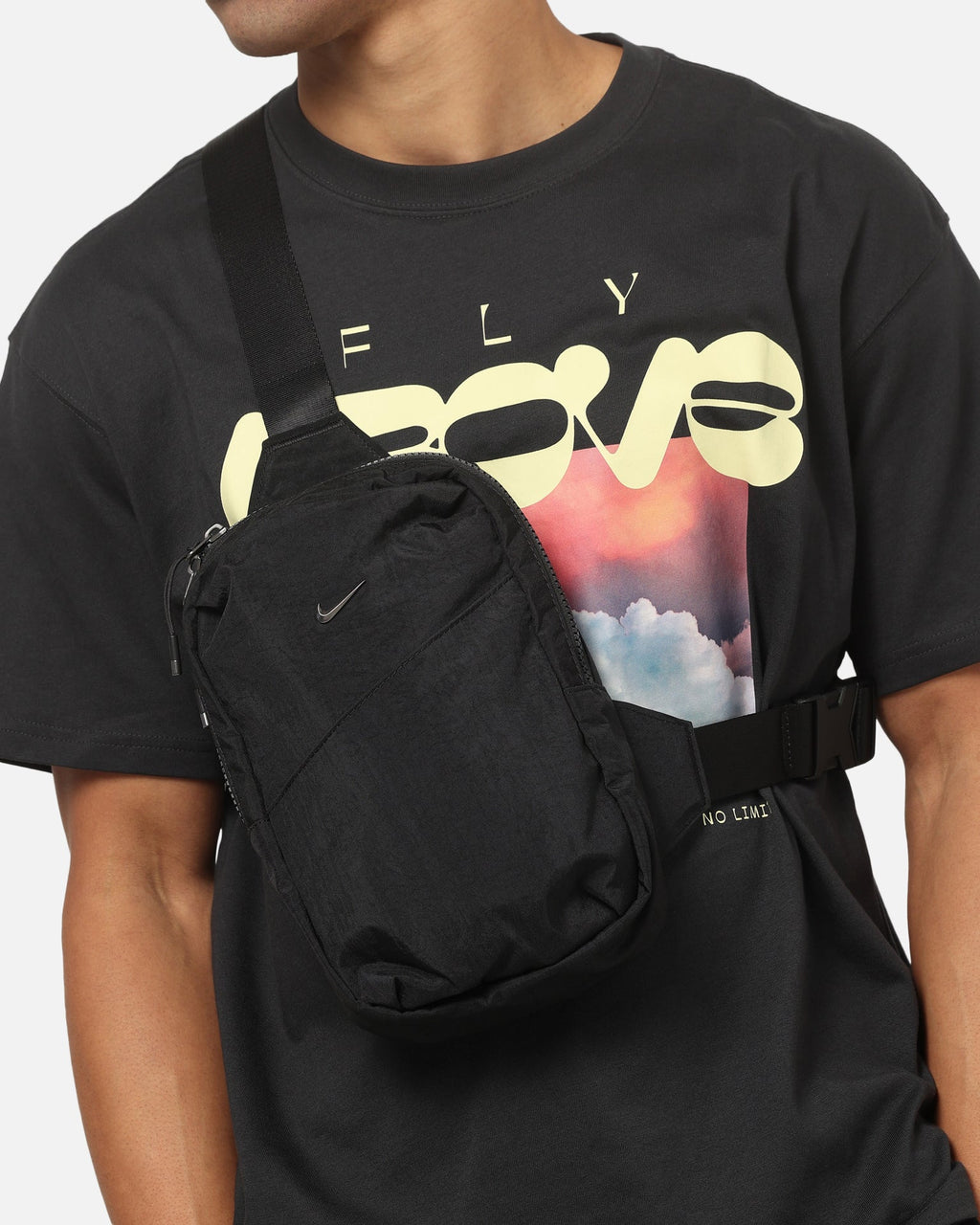 Top Seller Nike Aura Crossbody Bag (5L) Black/Black