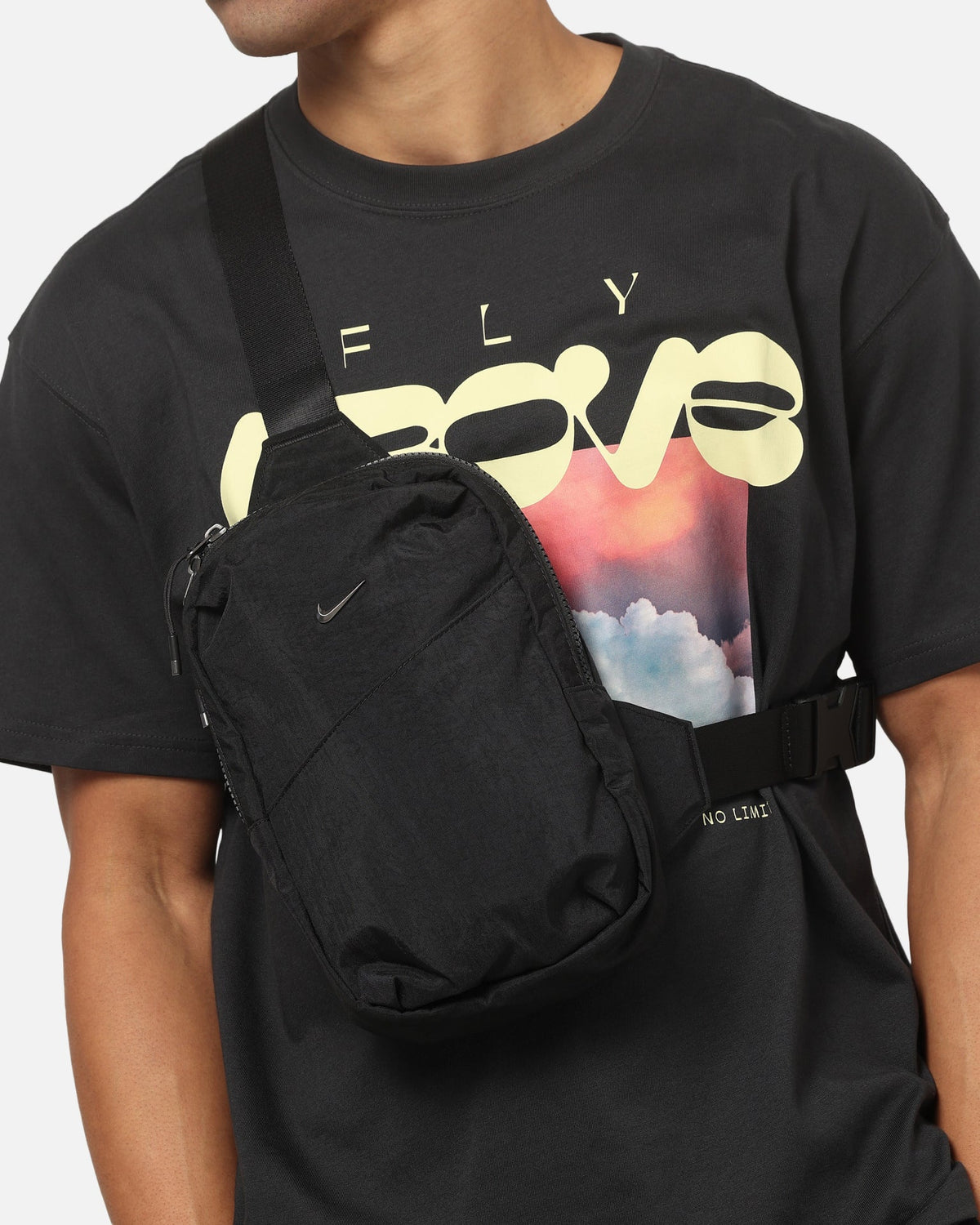 Top Seller Nike Aura Crossbody Bag (5L) Black/Black
