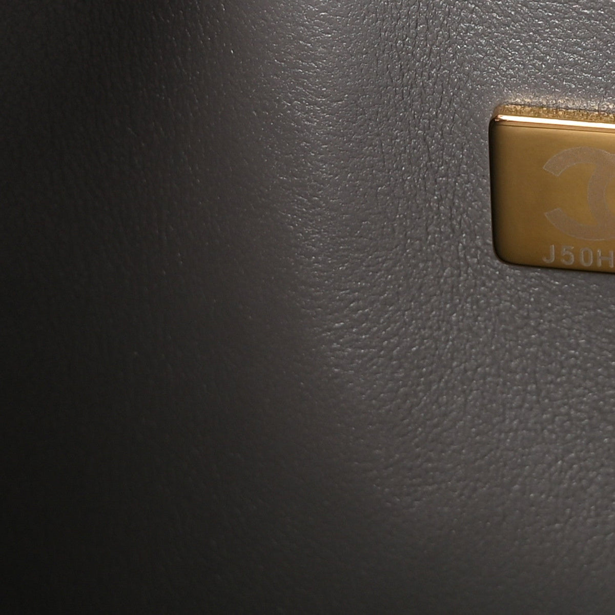 Lambskin Quilted Small Double Flap Grey At My store